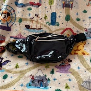 Black Chrome Fanny Pack